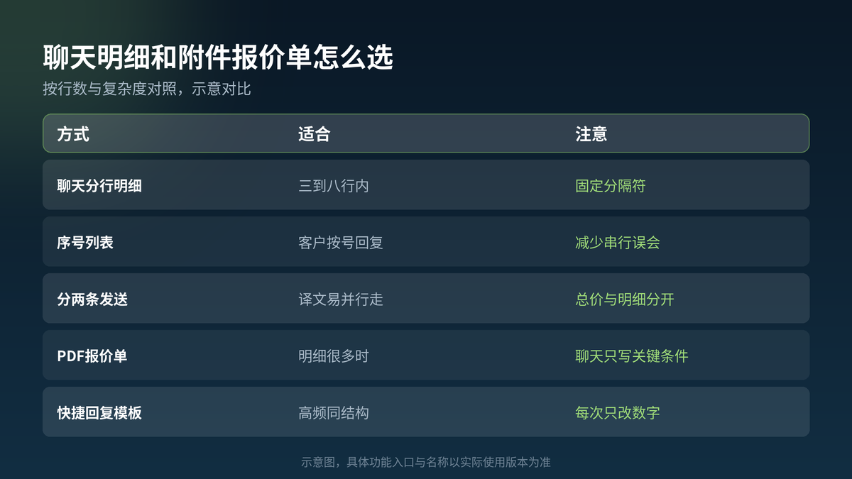 HelloGPT翻译器报价明细聊天分行与附件方案对照示意图