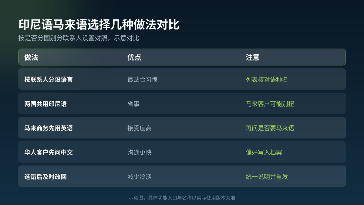 HelloGPT翻译器印尼语马来语选择对照示意图