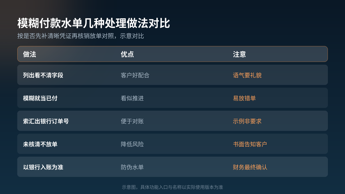 HelloGPT翻译器模糊水单处理做法对照示意图