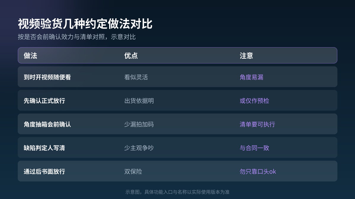 HelloGPT翻译器视频验货约定做法对照示意图