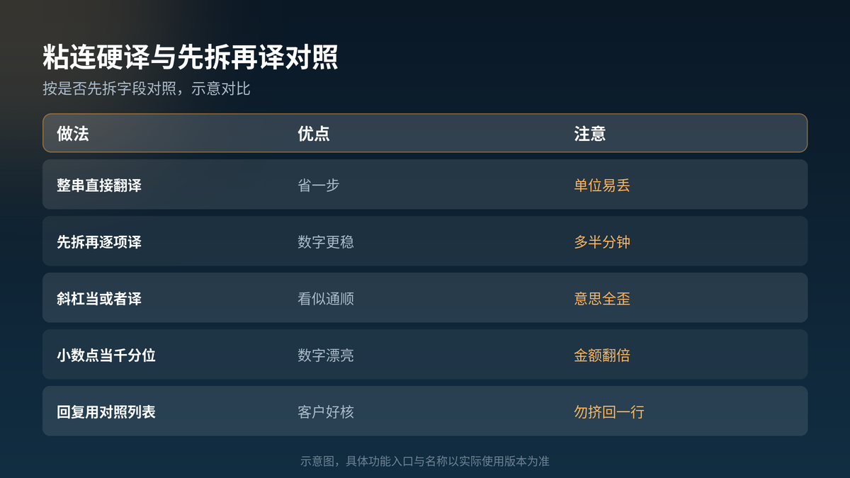 HelloGPT翻译器粘连硬译与先拆再译对照